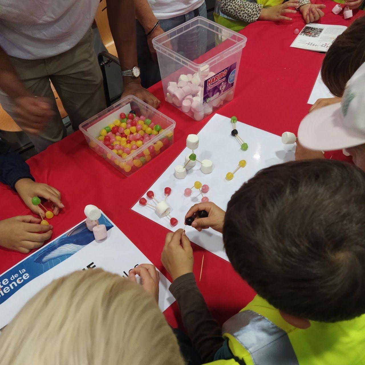 Atelier créatif avec des enfants